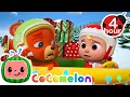 Borrowing Santa&#39;s Sleigh Song + More | Cocomelon - Nursery Rhymes | Fun Cartoons For Kids | 3 Hours