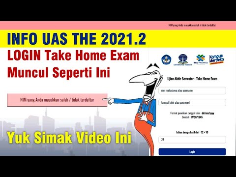 LOGIN THE NIM MAHASISWA TIDAK TERDAFTAR