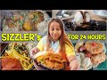 Eating only *𝐒𝐈𝐙𝐙𝐋𝐄𝐑'𝐬*🍛 for 24 Hours | Best Food Challenge😋