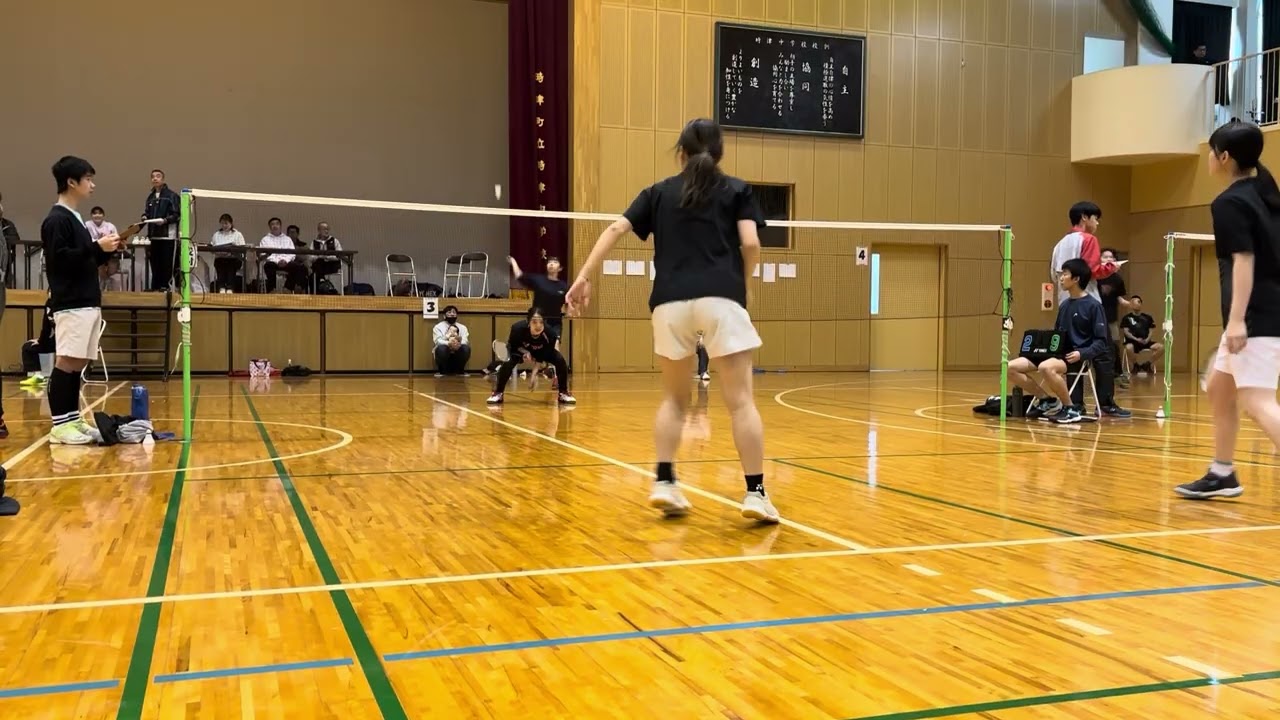 2026.1.22  時津　はる、えり１試合目