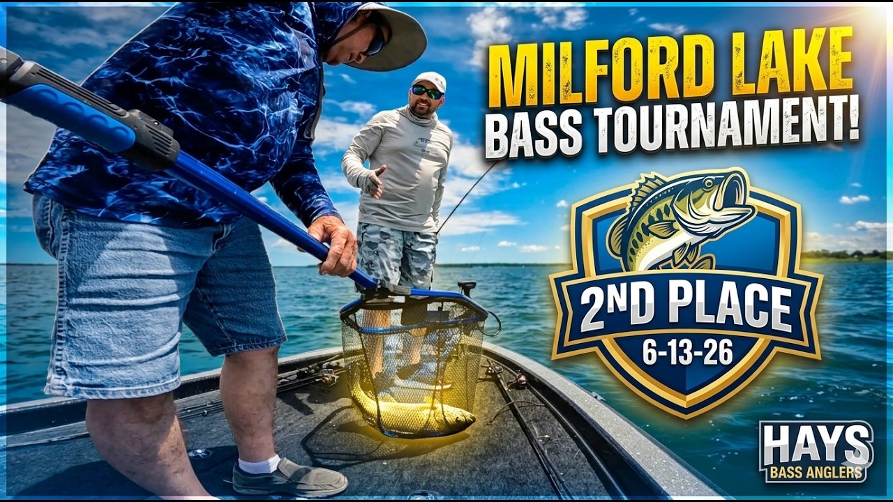 Hays Bass Anglers Tournament Milford 6 13 26