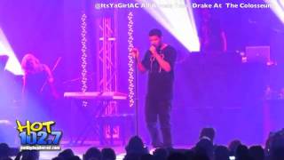 Drake Makes A Shout Out To Nicki Minaj On Stage video   DRIZZYDRAKE ORG