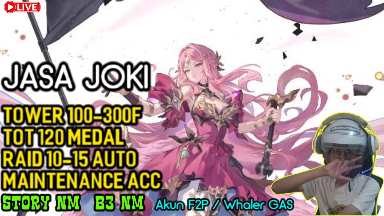🔴LIVE RTA RTA |  Open JOKI Seven Knights Re:BIRTH - TopUp? Epictopup.id
