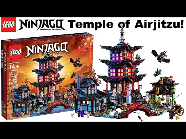 HUGE LEGO Ninjago Set - Temple of Airjitzu Official Images! $200