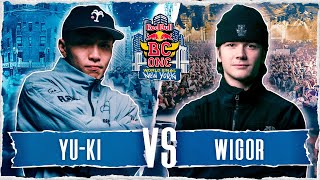 B-Boy Yu-Ki vs. B-Boy Wigor | Top 16 | Red Bull BC One World Final 2022 New York