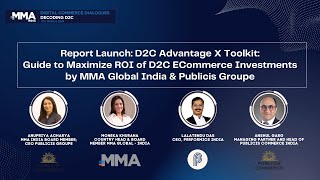 Report Launch: D2C Advantage X Toolkit: Guide to Maximize ROI of D2C E-Commerce Investments