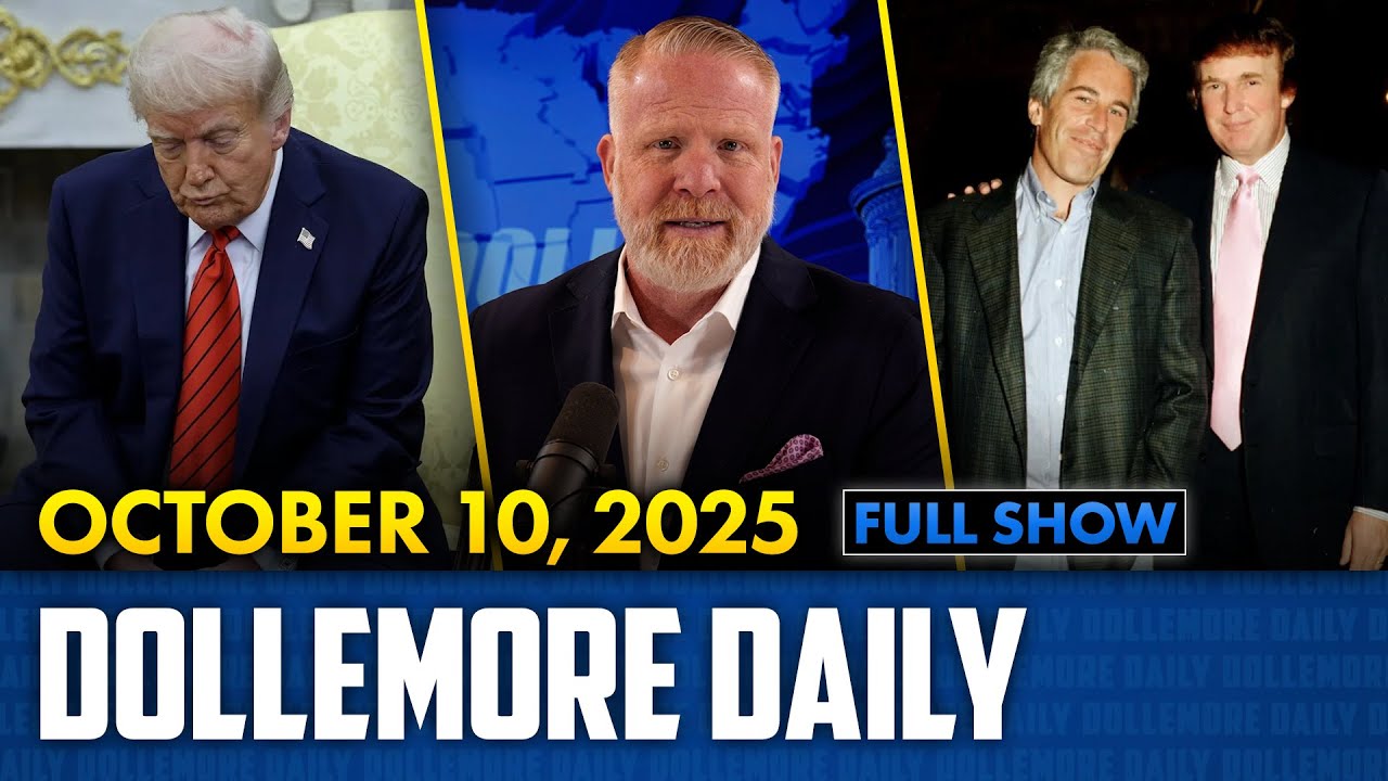 Author Confirms EPSTEIN’S PHOTOS OF TRUMP & Trump Has Brain Collapse in Meeting - Oct 9, 2025