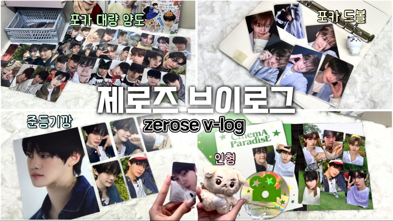 덕질 브이로그•제로즈 브이로그•포카 대량 구매•포카 드볼•갈망 포카• 인형