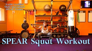 SPEAR Squat Workout (Tri Squat)