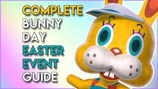 Bunny Day Easter Event! Animal Crossing New Horizons ALL BUNNY DAY ITEMS complete guide