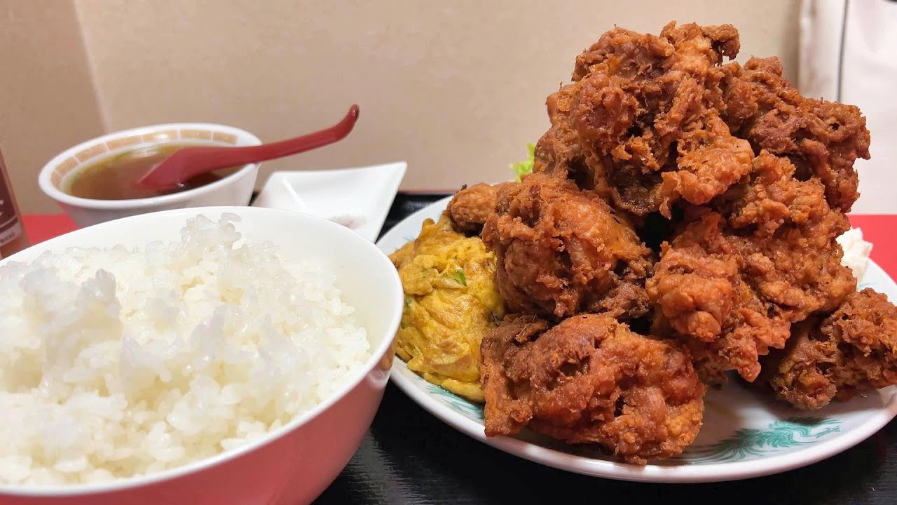 孤独の唐揚げ定食【花花(ファーファー)】和歌山県和歌山市