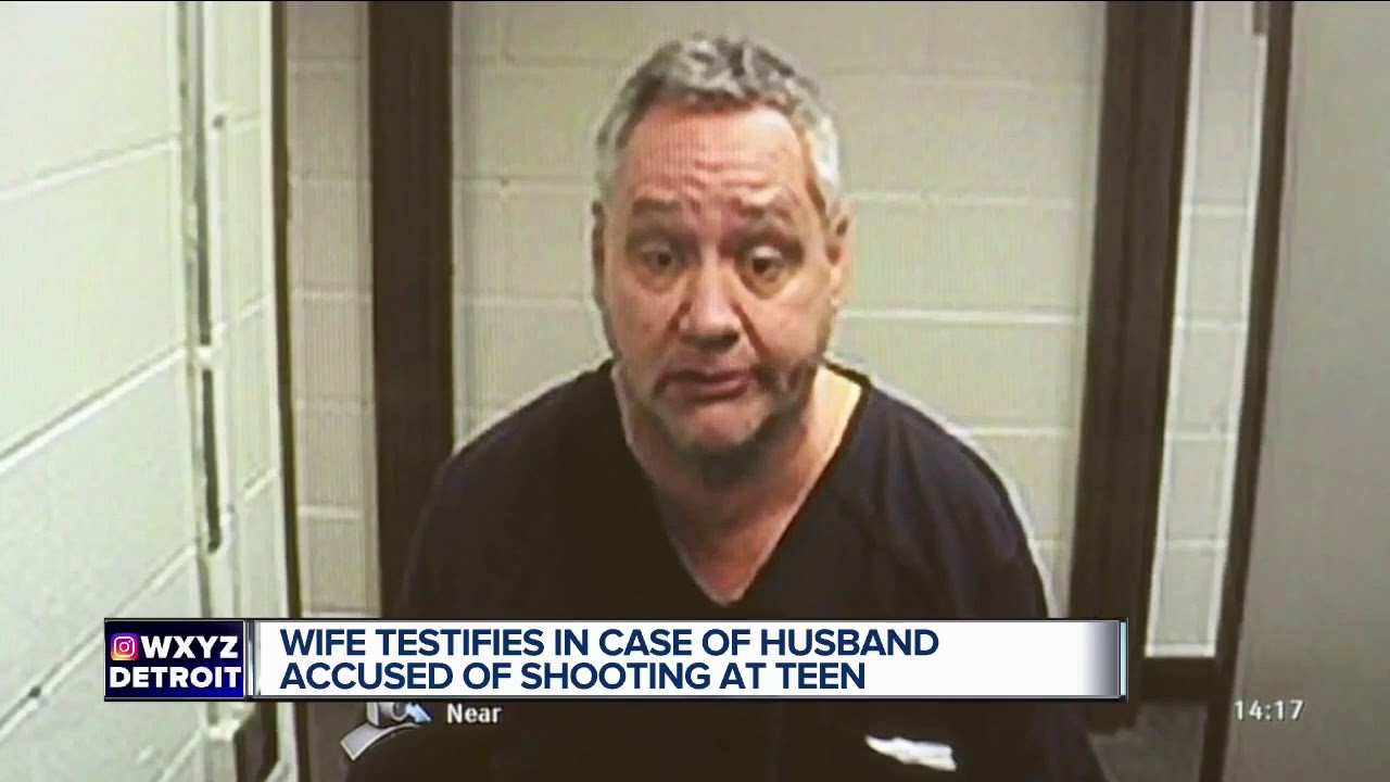 Wife testifies in cae of husband accused of shooting a teen - YouTube