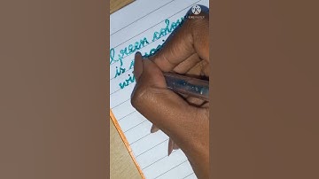 calligraphy with glitter pen😍, beautiful handwriting