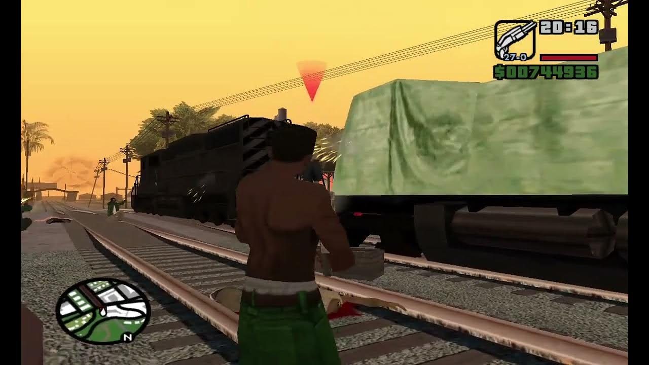 GTA San Andreas All Missions Full Game Walkthrough (1080p 50fps) pt11 YouTube