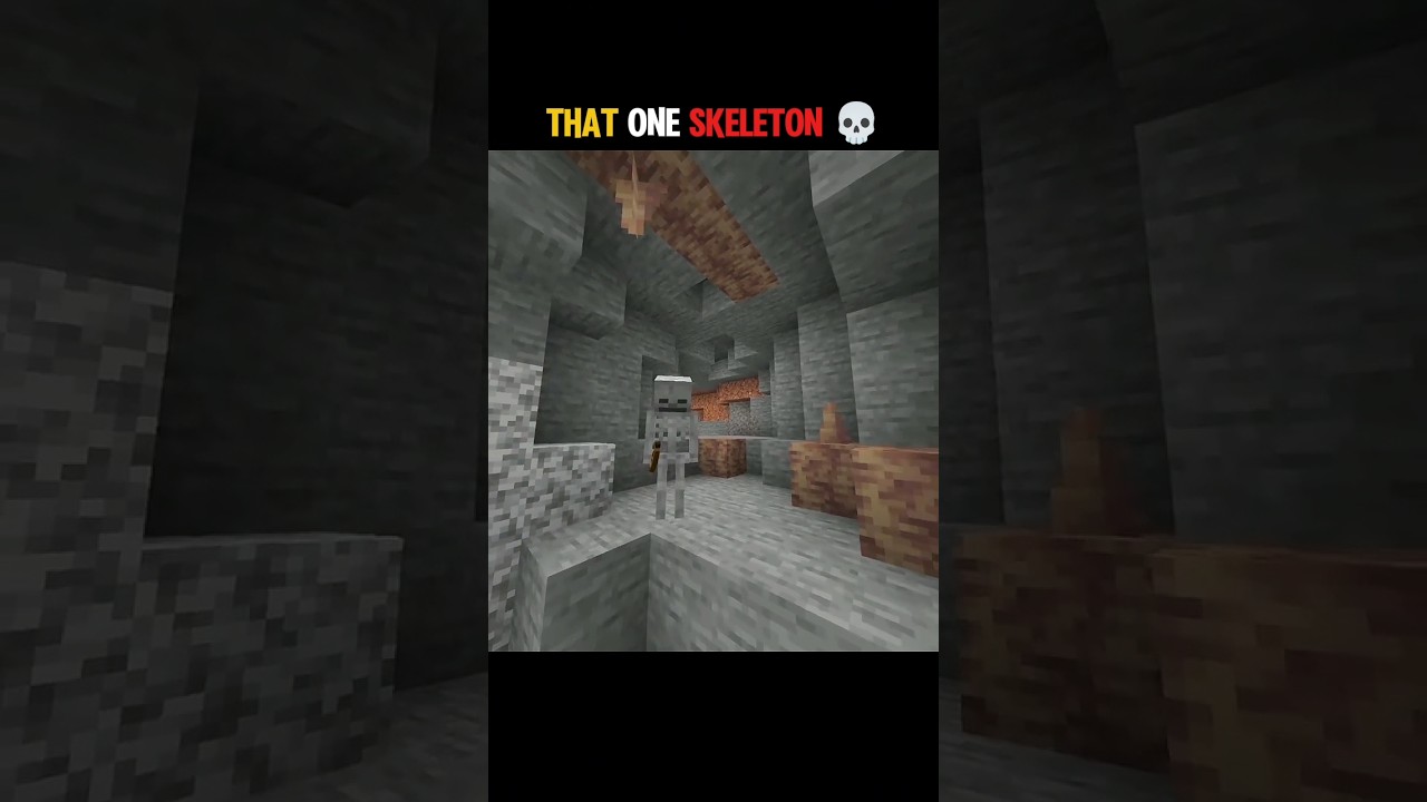 That one skeleton 💀...