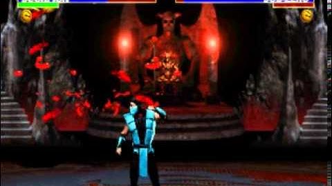 ultimate mortal kombat 3 sub zero walkthrough all endurances