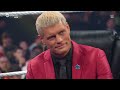 Aj styles and cody rhodes backlash contract signing  wwe smackdown 42624 full segment