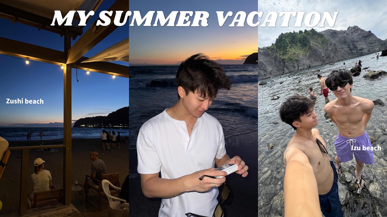 my summer vacation vlog🏝️ beach days with friends