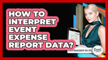 How To Interpret Event Expense Report Data?