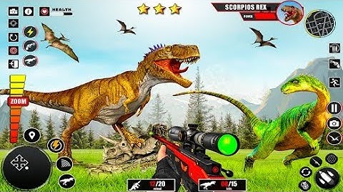 Wild Dino Hunting Game 3D - Dinosaur Hunter Game - Android Gameplay #3