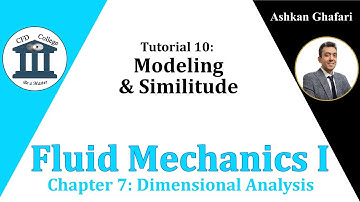 Tutorial 10 | Fluid Mechanics Modeling and Similitude Problems | Chapter 7