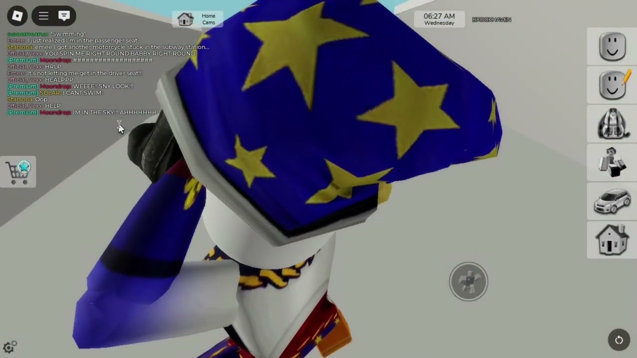 "Crescent gets INJURED?!?!"  in ROBLOX BROOKHAVEN