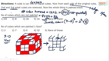 Cubes and Dice Reasoning Tricks | Cubes | Model - 1 | Part - 2 | TalentSprint Aptitude Prep