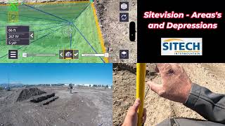 Calculating Area and Depression Quantities with Sitevision Wealth