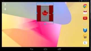 Canada Clock Widget for Android screenshot 2