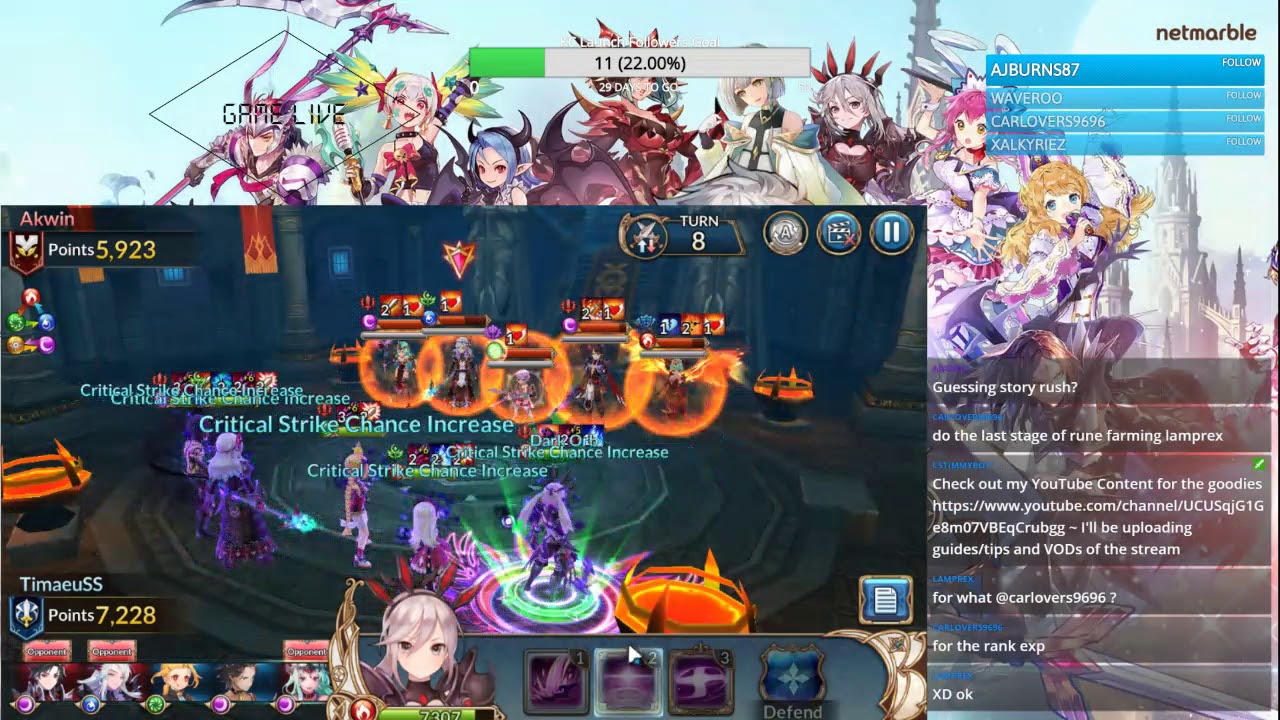 [Knights Chronicle] Top 5 PvP ~ Showcasing The Big 3