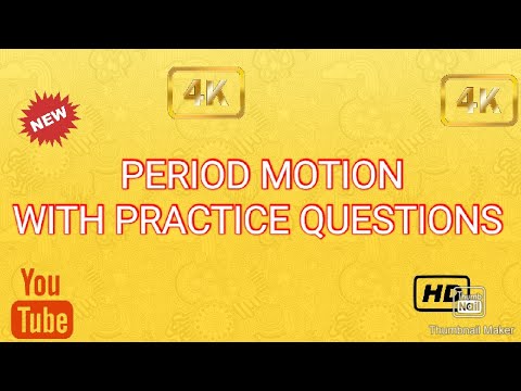(Periodic motion) An