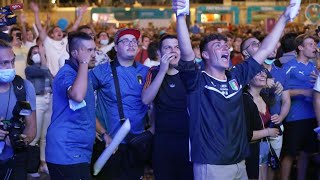 Euro 2020: Italians celebrate opening goal against Belgium | AFP