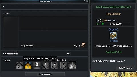 Cabal GSP : BeyondTheSky Random Chaos Upgrades