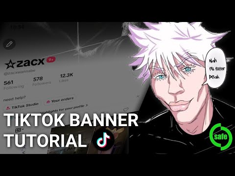 Video thumbnail: quick demo of getting the TikTok profile banner