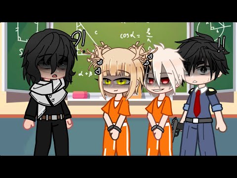 Video Boss in School! | Villain BkDk/ TogaBaku siblings au | gacha meme/trend | mha/bnha | - youtube