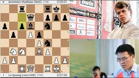 Game 3 - Loạt tiebreaks đầy kịch tính của Lê Quang Liêm vs tài năng trẻ người Nga Artemiev Vladislav