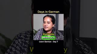 Days In German - Learn German - Malayalam Explanation