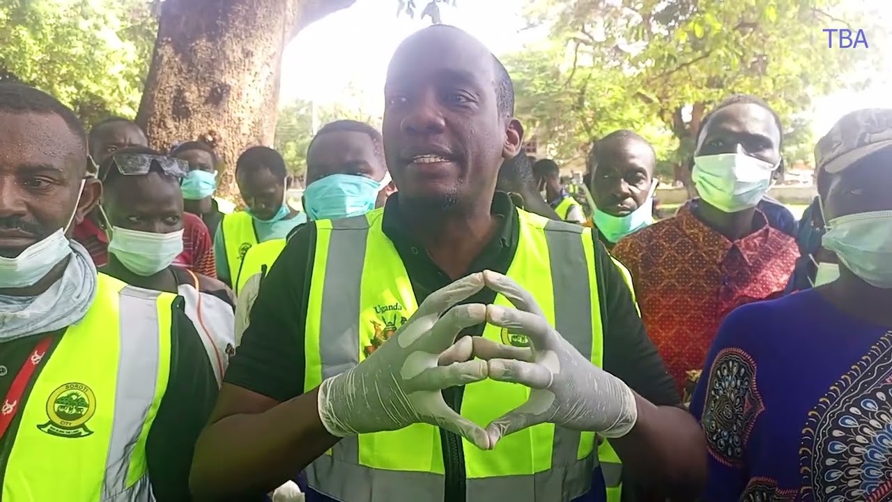 Rodney Mukula Akongel MP Aspirant for Soroti City East Revives Keep Soroti Clean Campaign