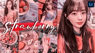 Strawberry Preset | How to edit like Strawberry Tone | Lightroom Presets Free DNG | Hannah Estipular screenshot 1