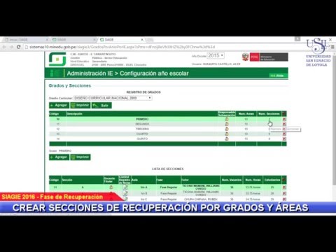 Módulo IV: Internet: Portal Perú Educa y SIAGIE