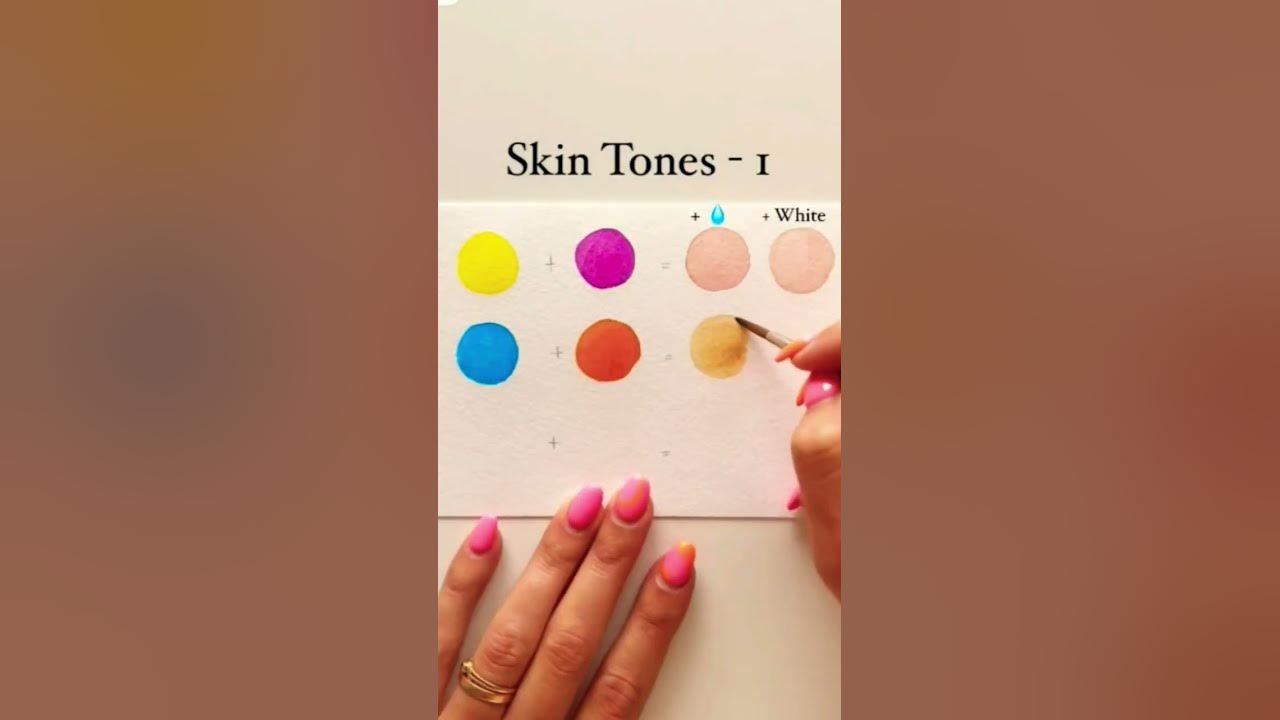 how To Make Skin Tone In Water Colour artyoutuber youtubevideo how-to-make-skin-tone-in-water-colour-artyoutuber-youtubevideo