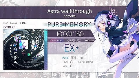 [Arcaea] Astra walkthrough Future 9+ PM 10