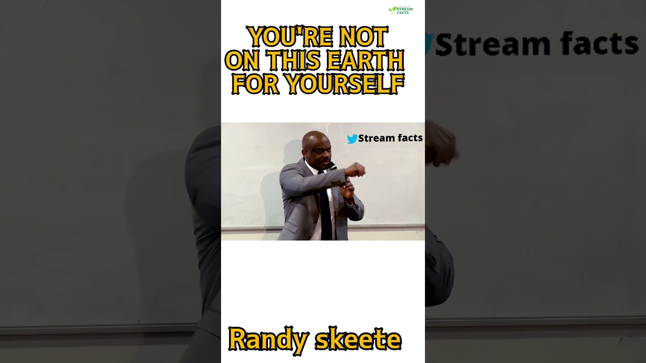 DO ALL TO THE GLORY OF God.. Randy skeete