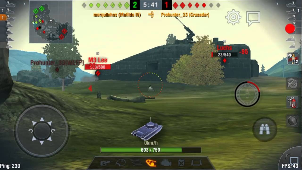 World of tanks Blitz Br: Matilda IV Premio