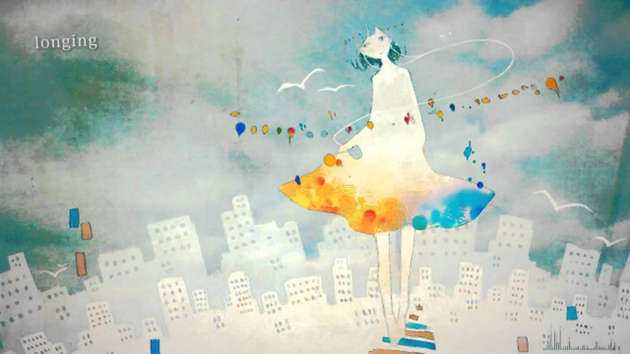 【初音ミクDark】　longing　【オリジナル】中文字幕*