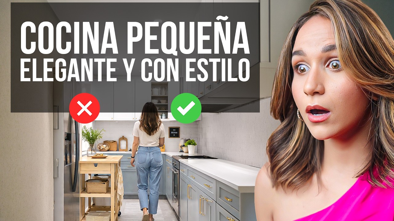 20 IDEAS PARA UNA COCINA PEQUEÑA DE LUJO 😱 Diseño de Interiores Elegante