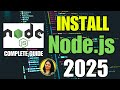 How to install Node.js in Windows 11 [2025 Update] | Download & Run Node.js in Easy Steps 🚀