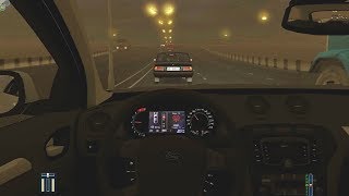 City Car Driving - Ford Mondeo 2.3 | Night Drive screenshot 3