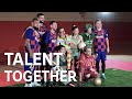 Talent Together | FC Barcelona players and Cirque du Soleil artists
