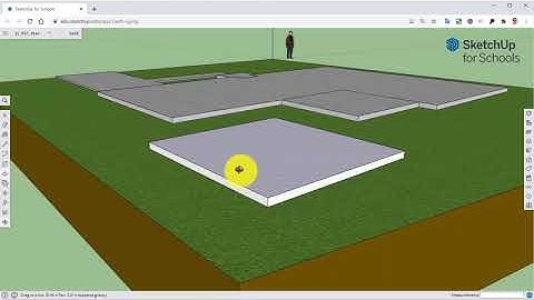 SketchUp Potting Shed Project: Create a Realistic Concrete Foundation!  Ep2